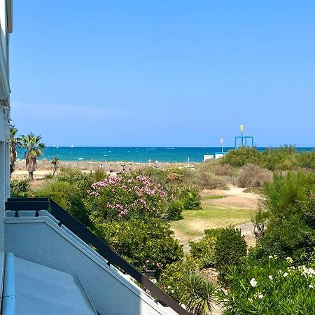 Appartement Entre La Lagune Et La Mer Avec Piscine, Direct Plage, Vue Partielle Mer Saint-Cyprien  Exterior foto